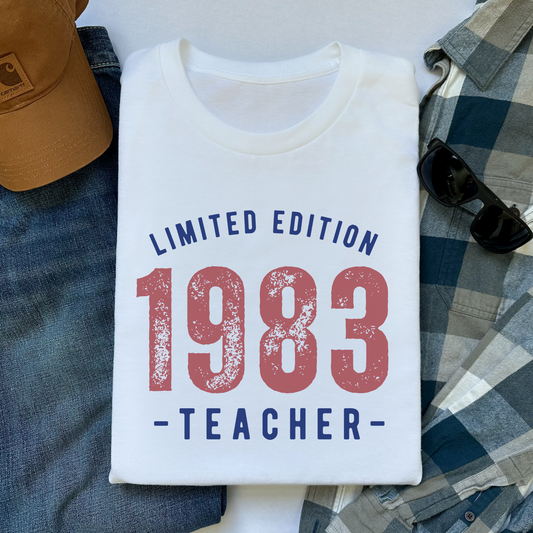 T-Shirt Limited Edition 1983 Teacher