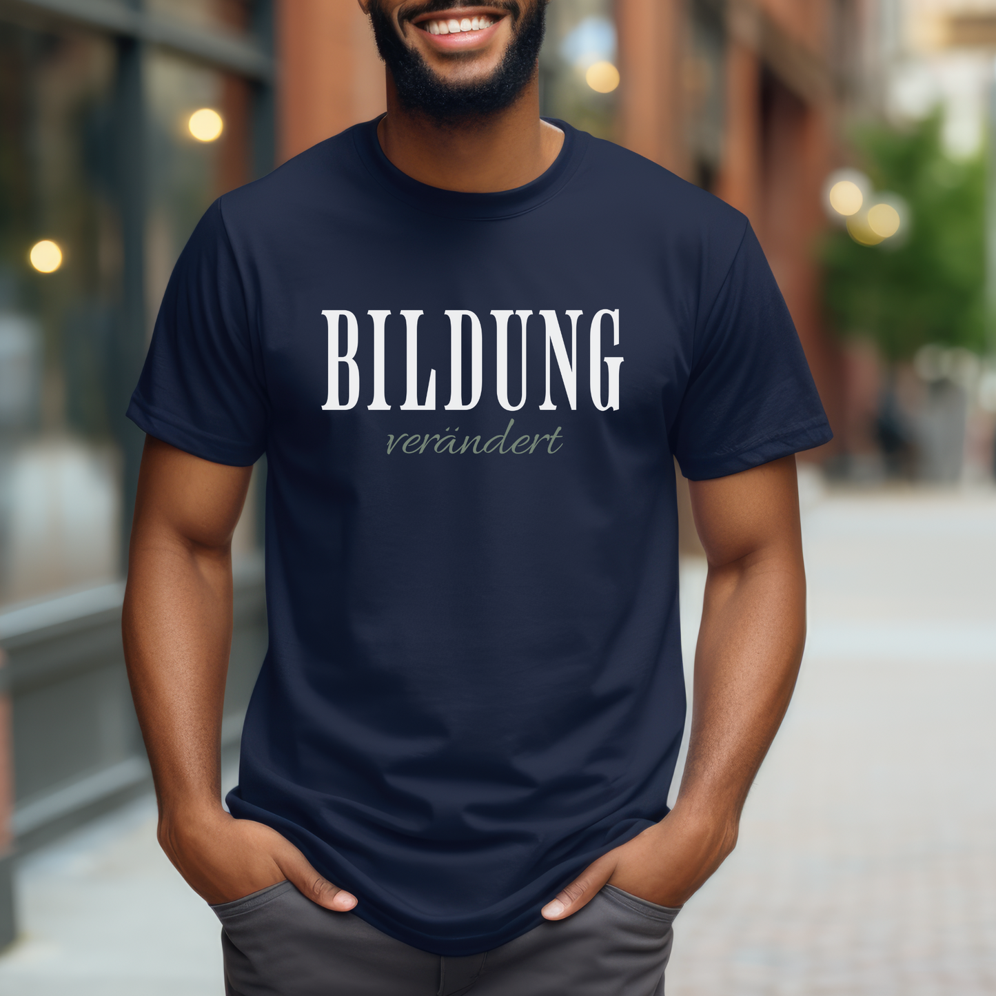 T-Shirt Bildung Verändert