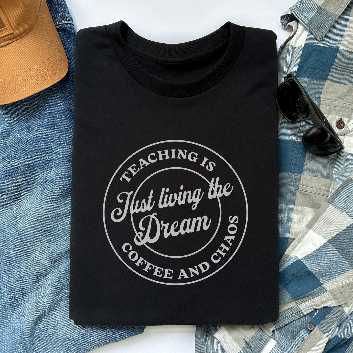 T-Shirt Teaching Is Coffee And Chaos