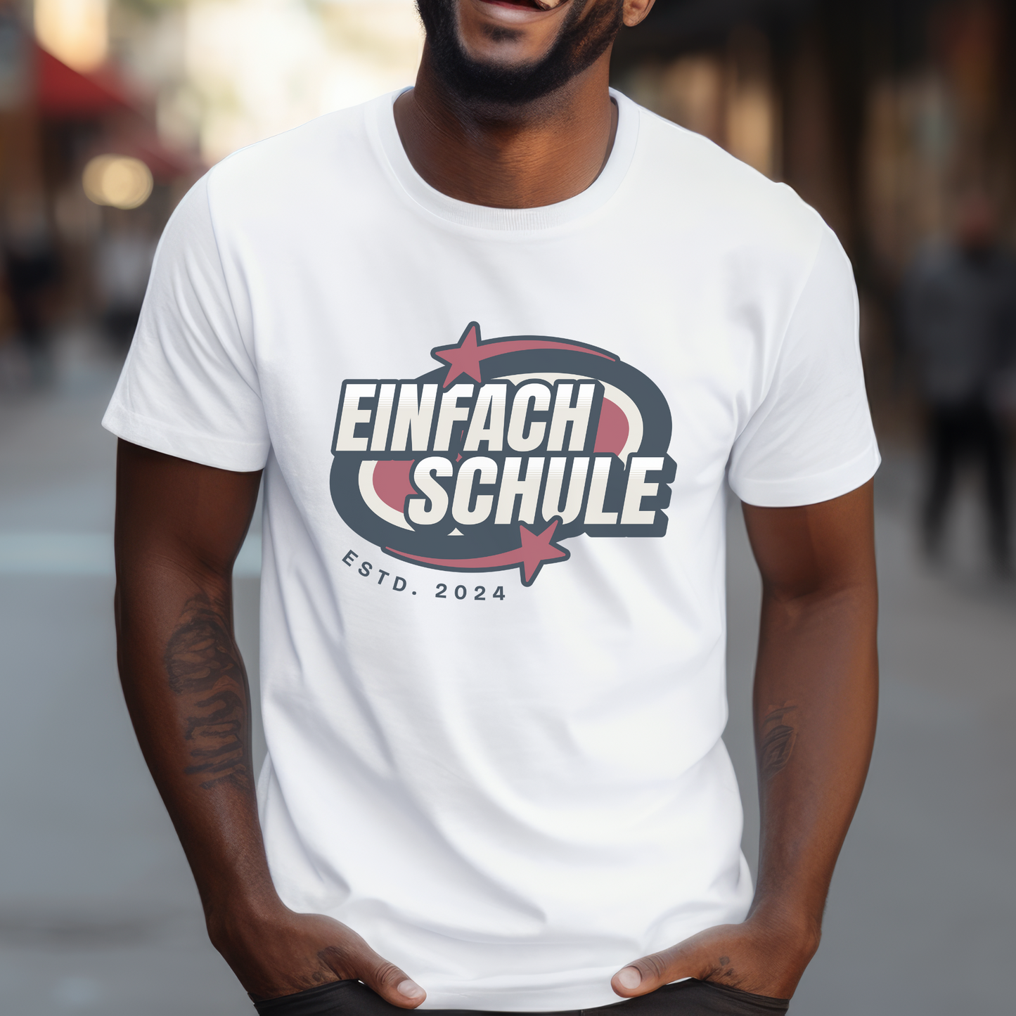 T-Shirt Einfach Schule