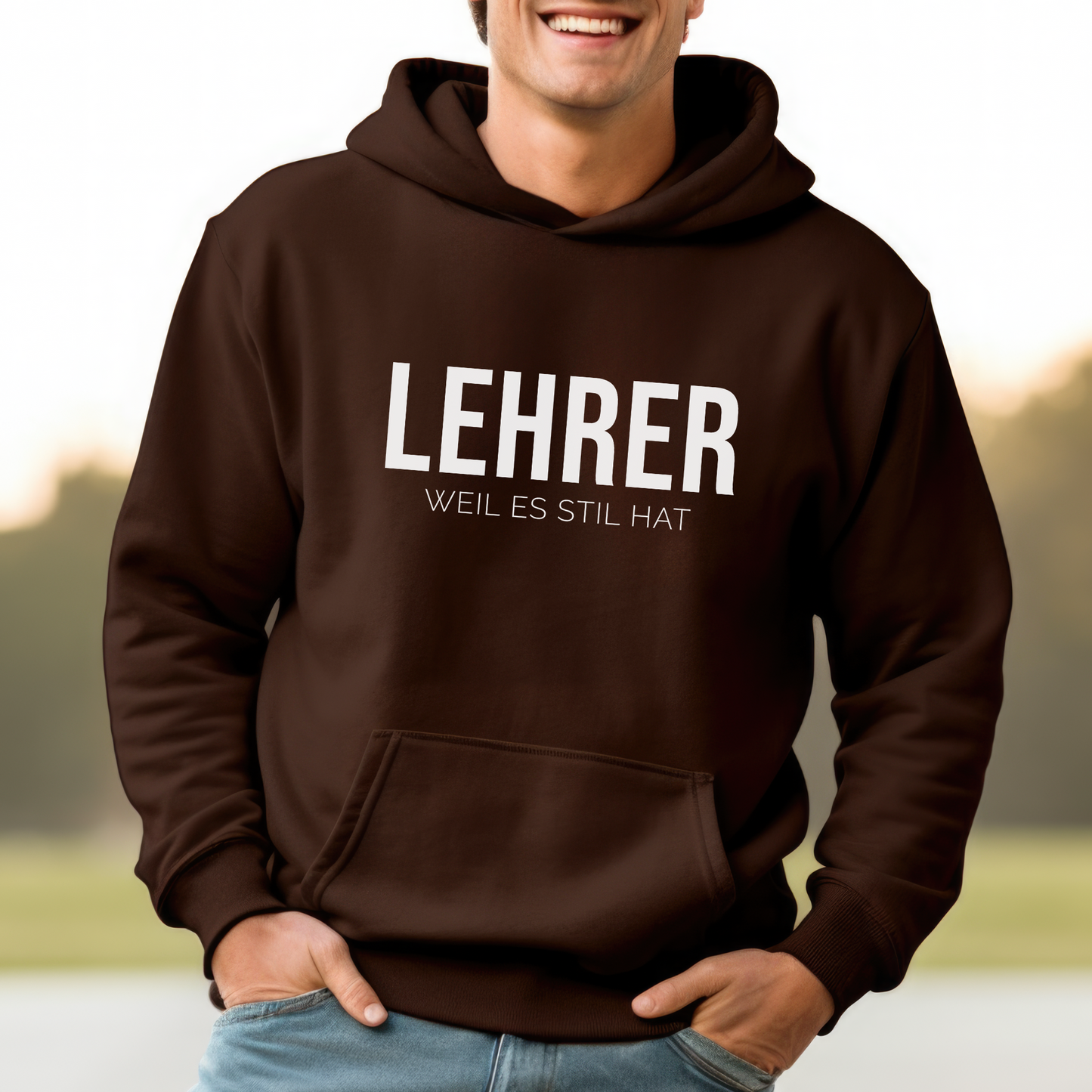 Hoodie LEHRER Weil Es Stil Hat