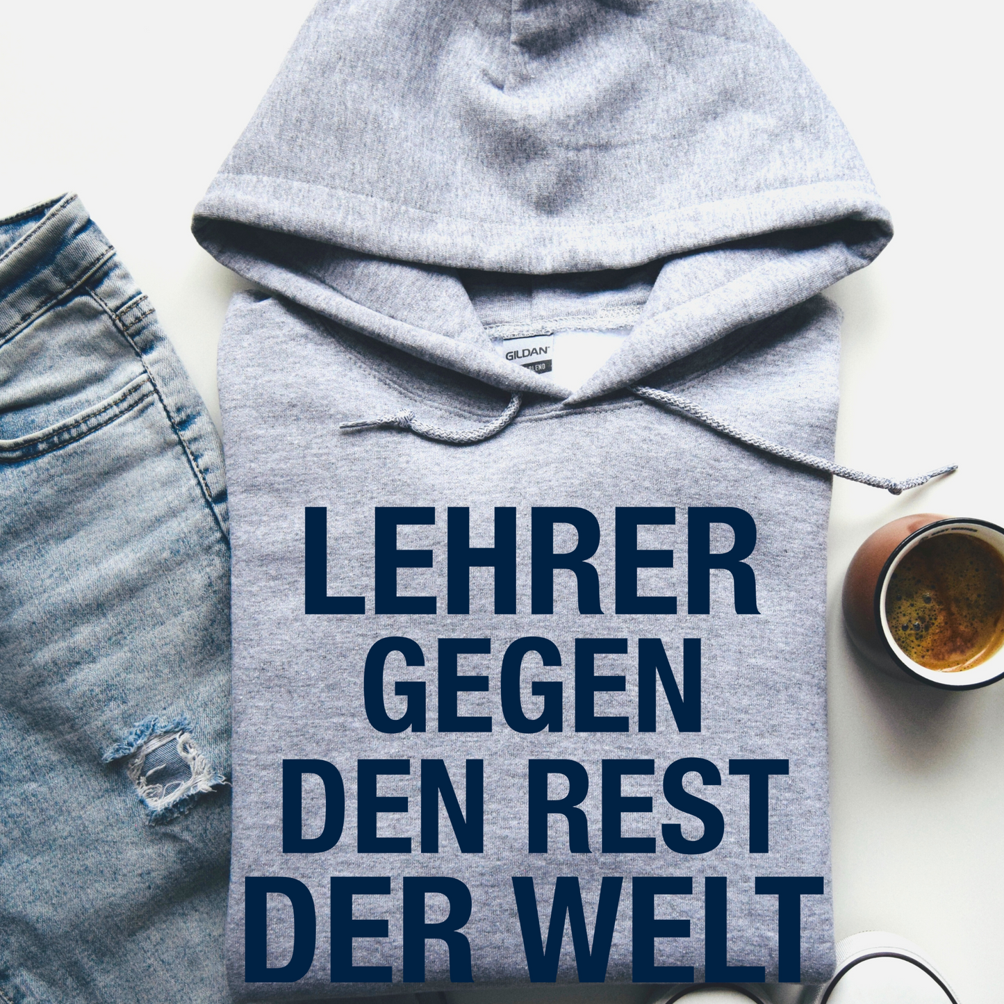 Hoodie Lehrer Gegen Den Rest Der Welt
