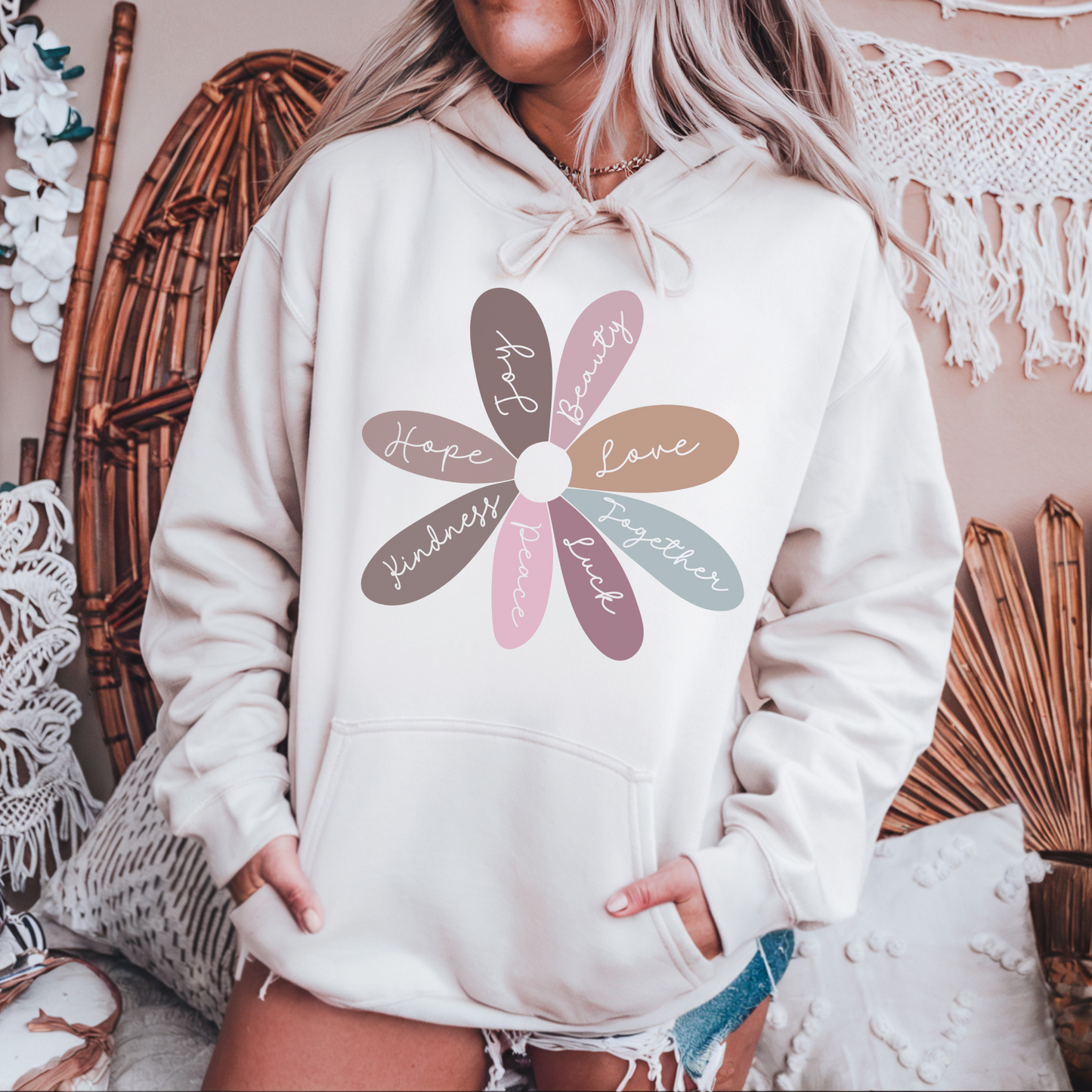 Hoodie Daisy Affirmations