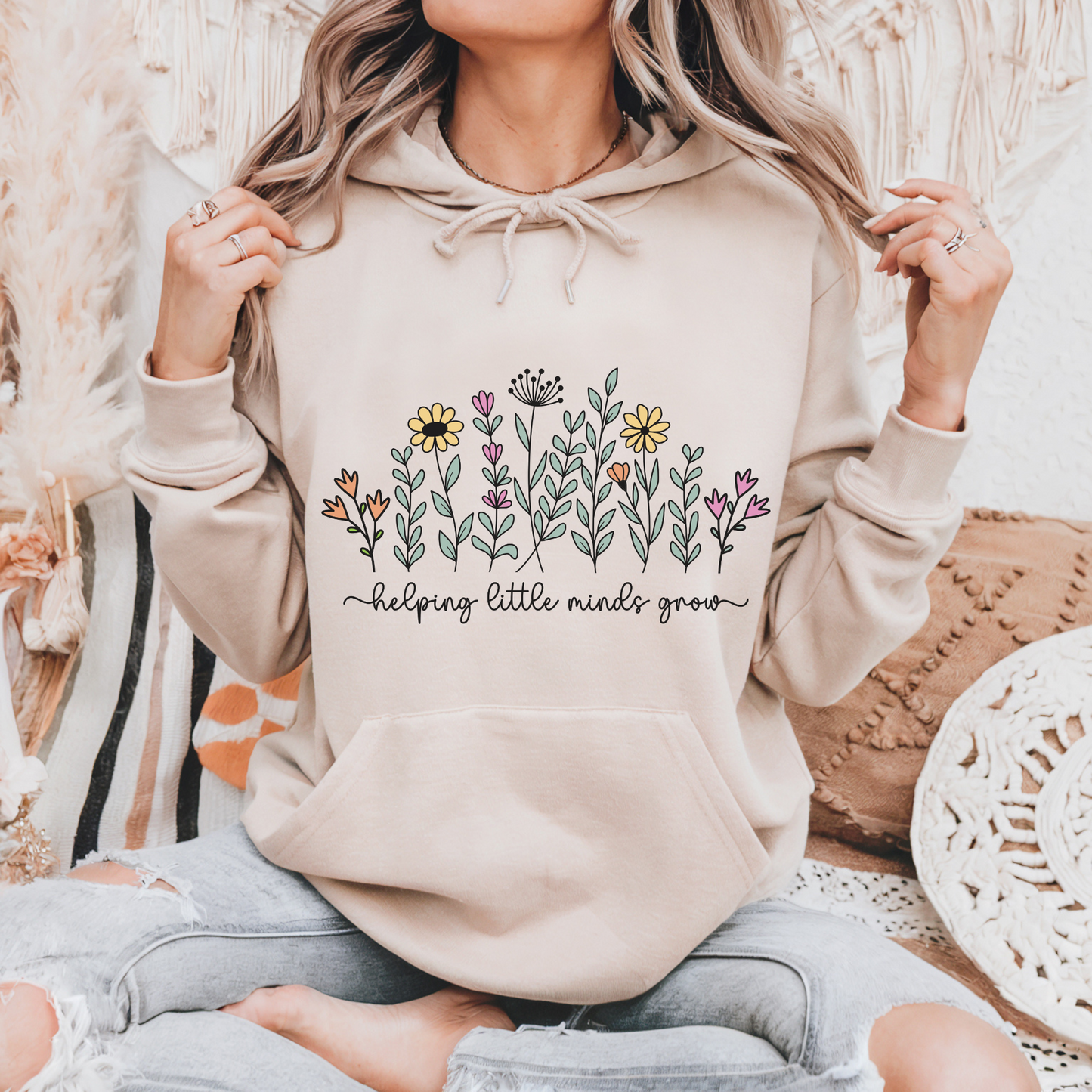Hoodie Helping Little Minds Grow