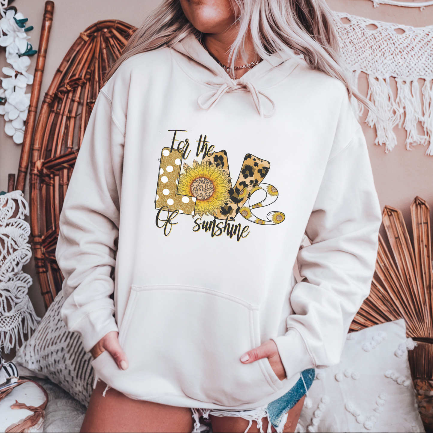 Hoodie For The Love Of Sunshine