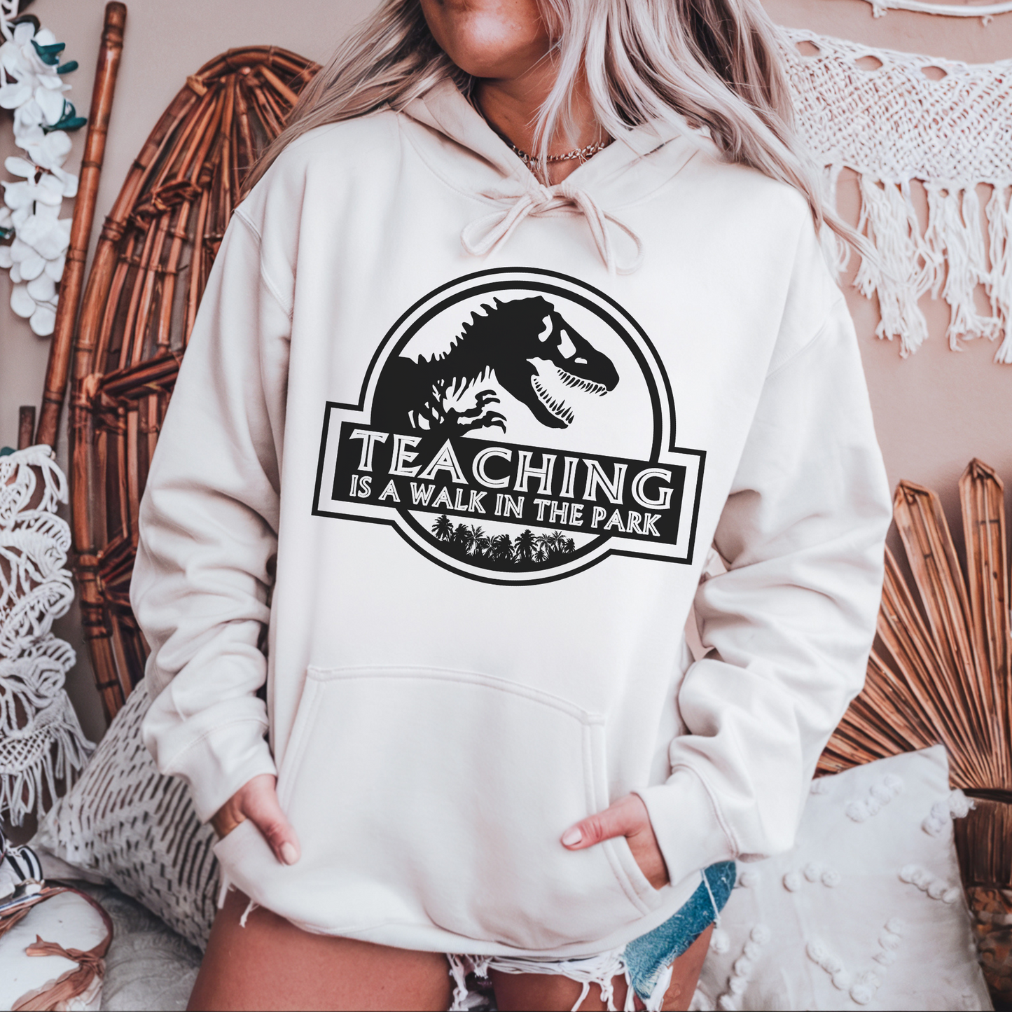 Hoodie Teaching Is A Walk In The Park