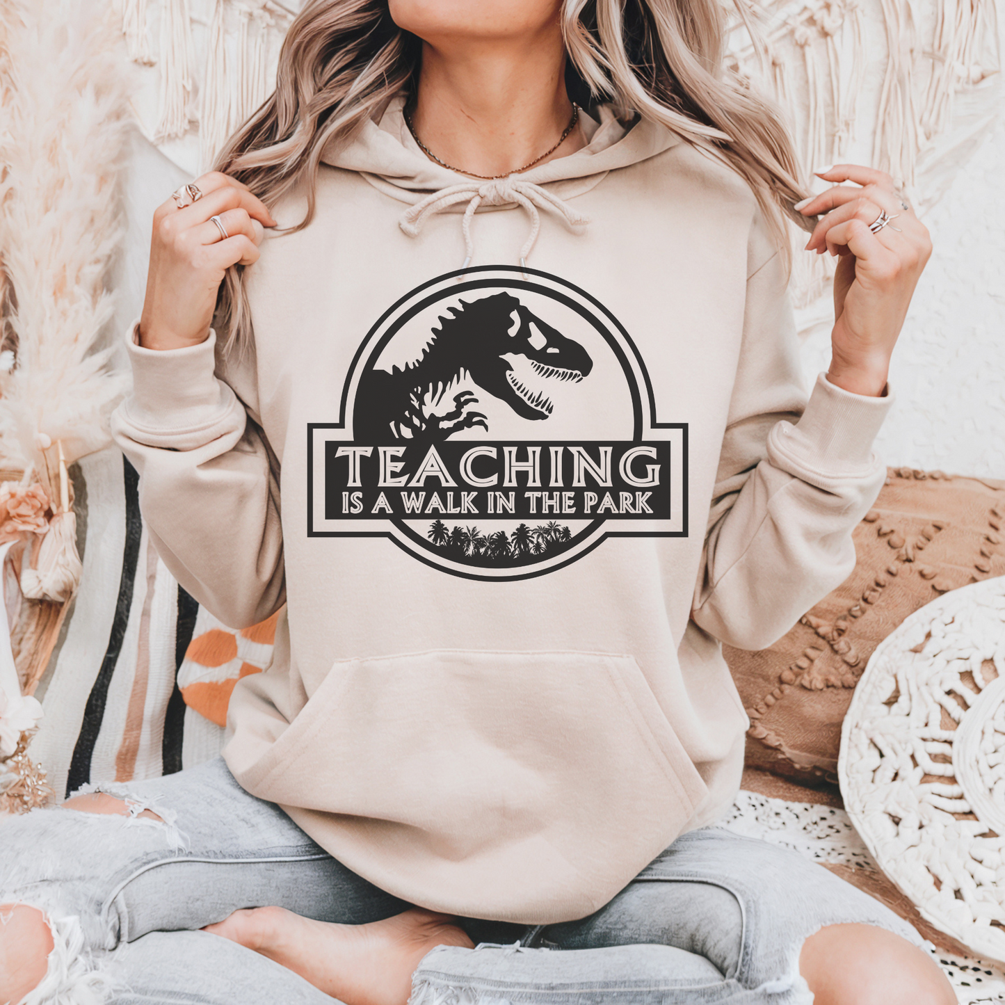 Hoodie Teaching Is A Walk In The Park