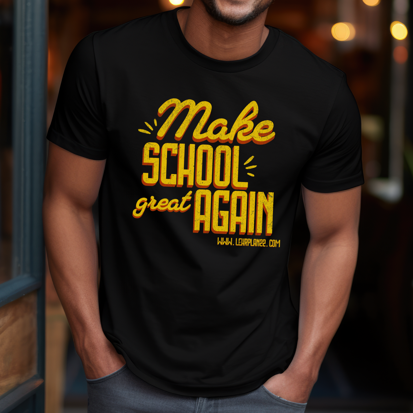 T-Shirt Make School Great Again