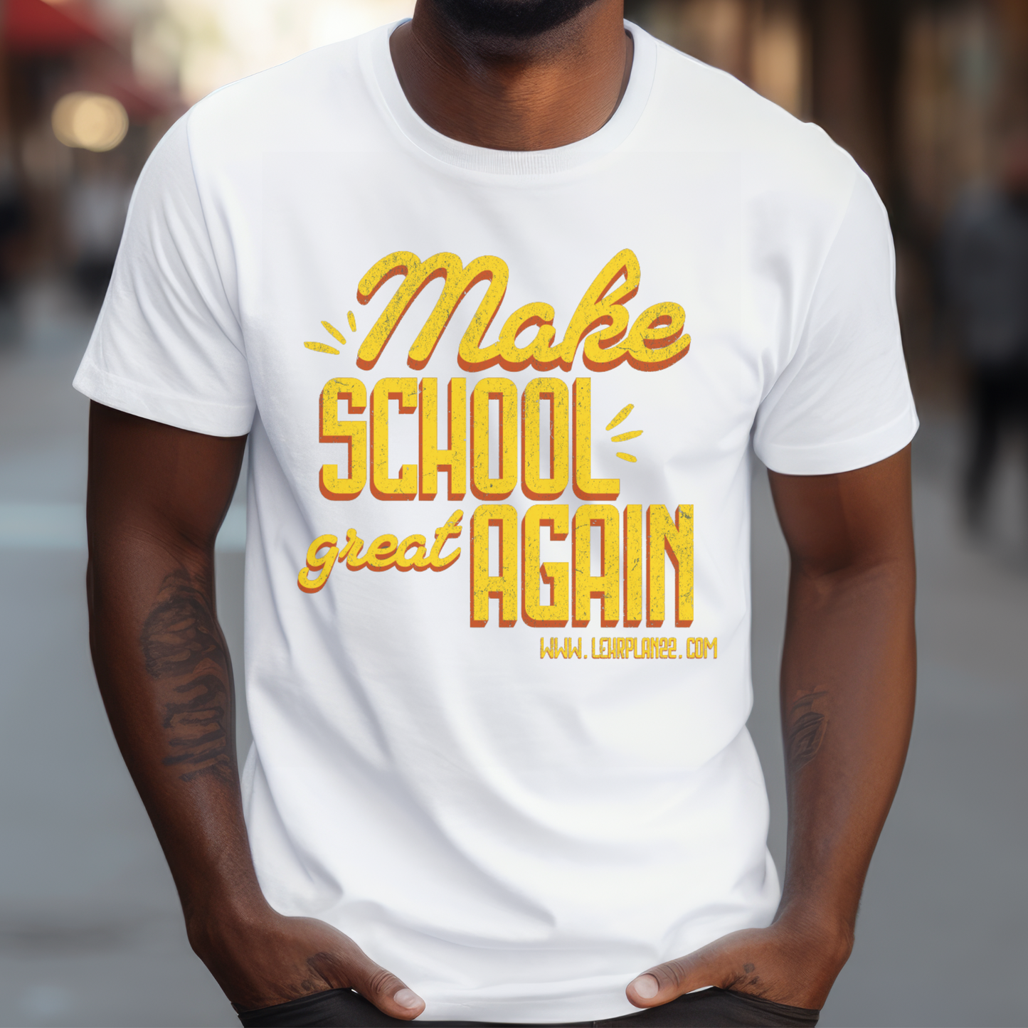 T-Shirt Make School Great Again