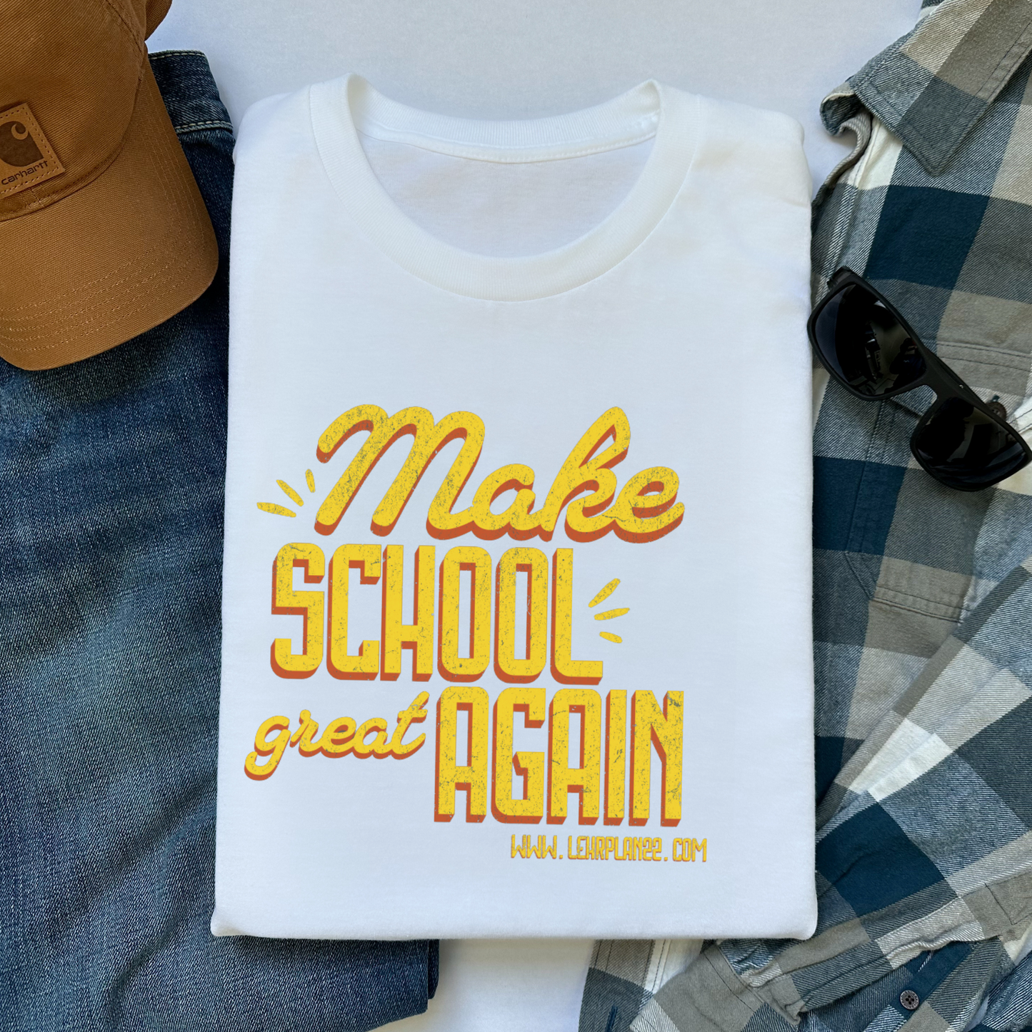 T-Shirt Make School Great Again