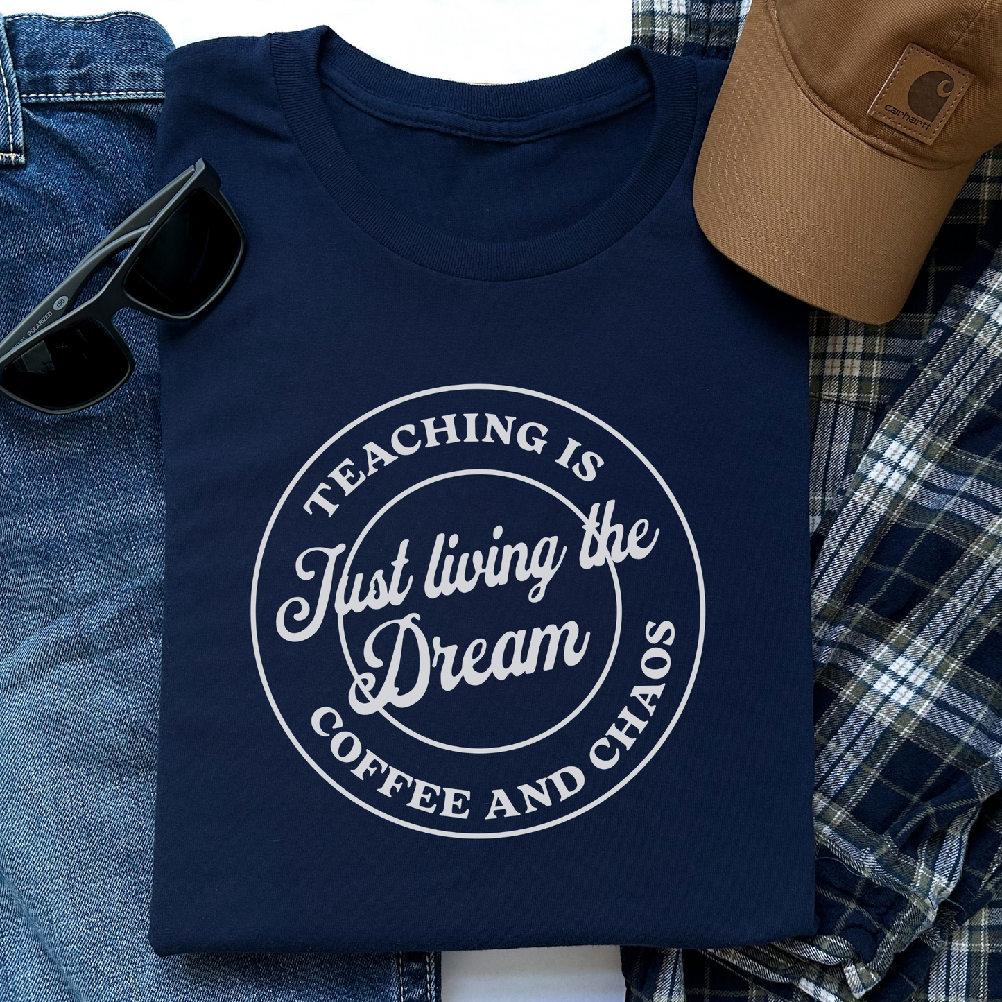 T-Shirt Teaching Is Coffee And Chaos