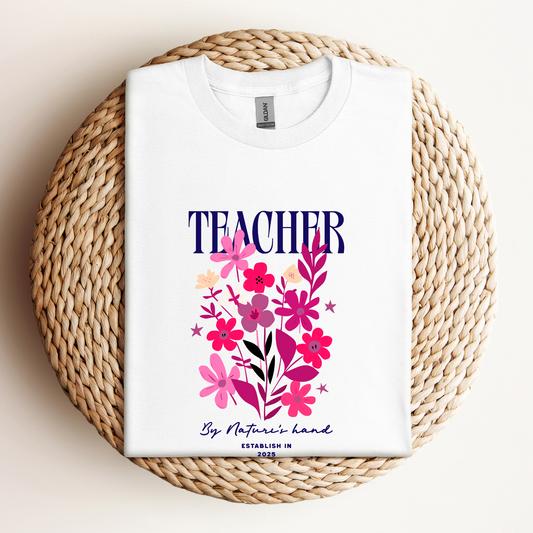 T-Shirt Teacher By Nature's Hand