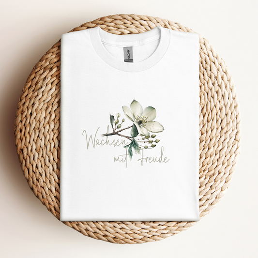 T-Shirt Wachsen Mit Freude