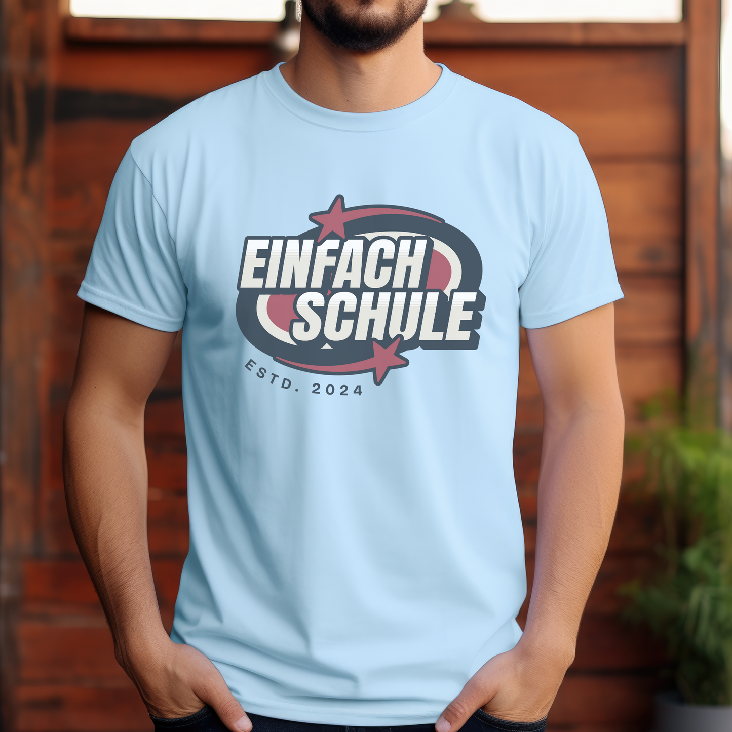 T-Shirt Einfach Schule