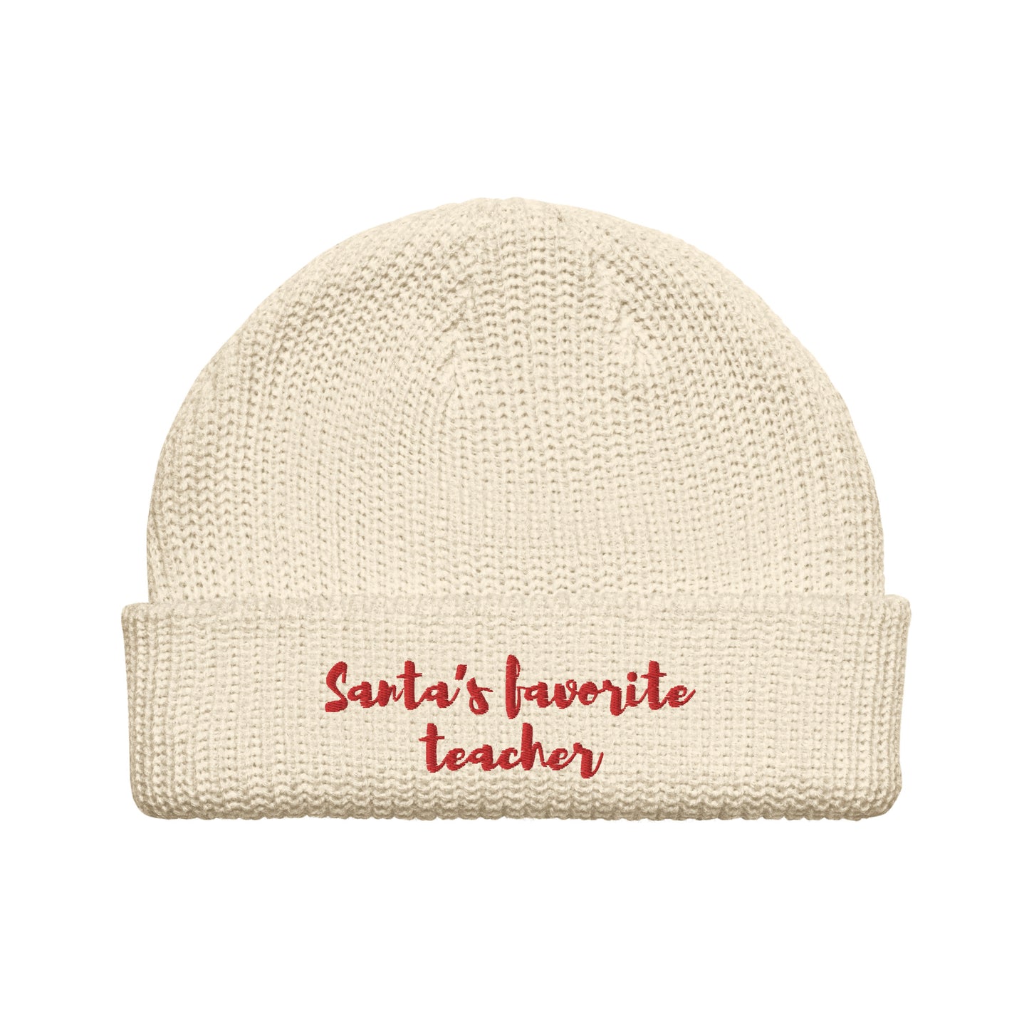 Fischermütze Santa's Favorite Teacher