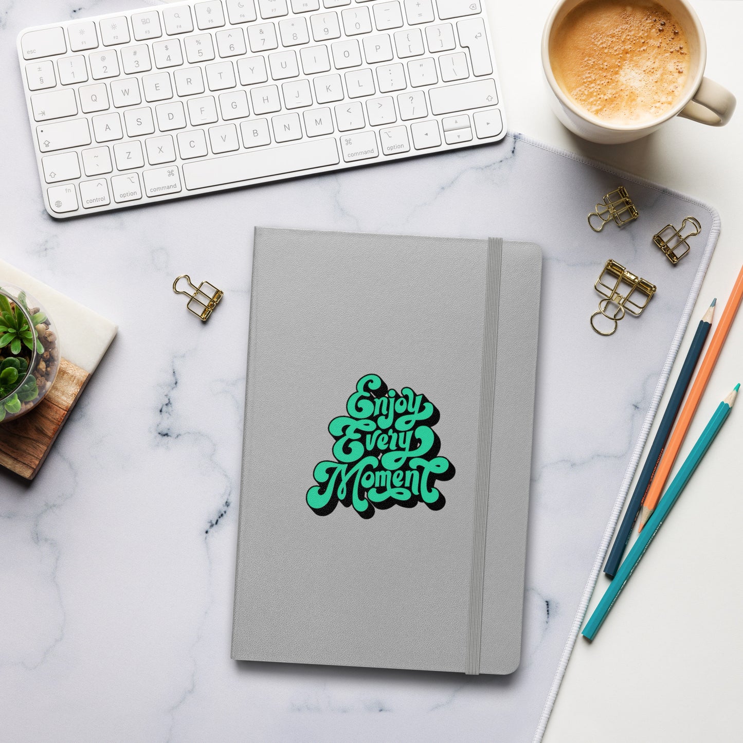 Hardcover Notizbuch Enjoy Every Moment