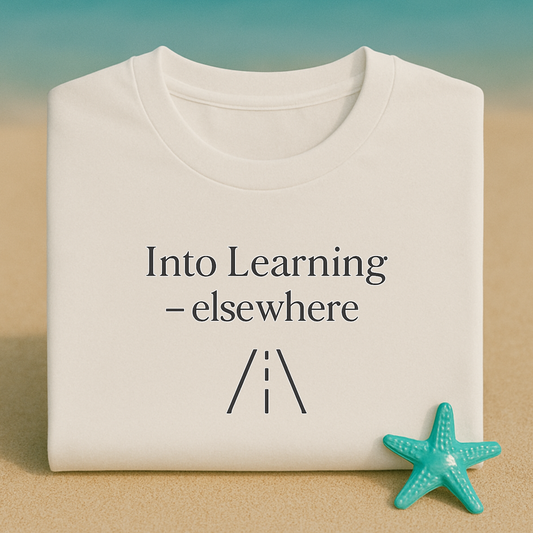 T-Shirt Into Learning - Elsewhere