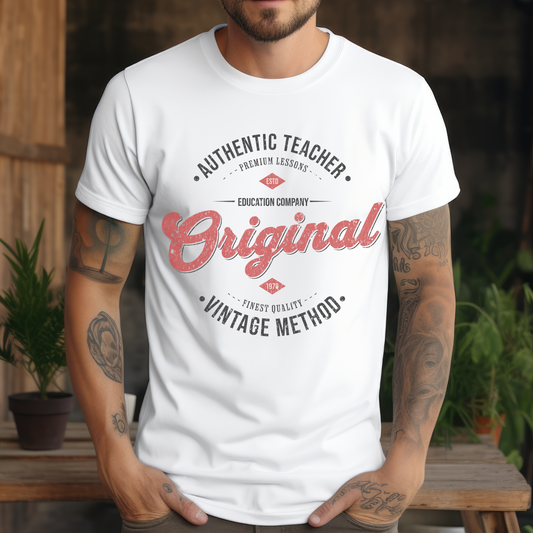T-Shirt Authentic Teacher