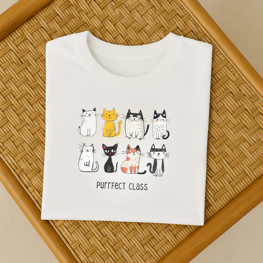 T-Shirt Purrfect Class