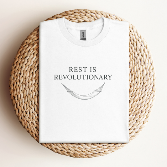 T-Shirt Rest Is Revolutionary