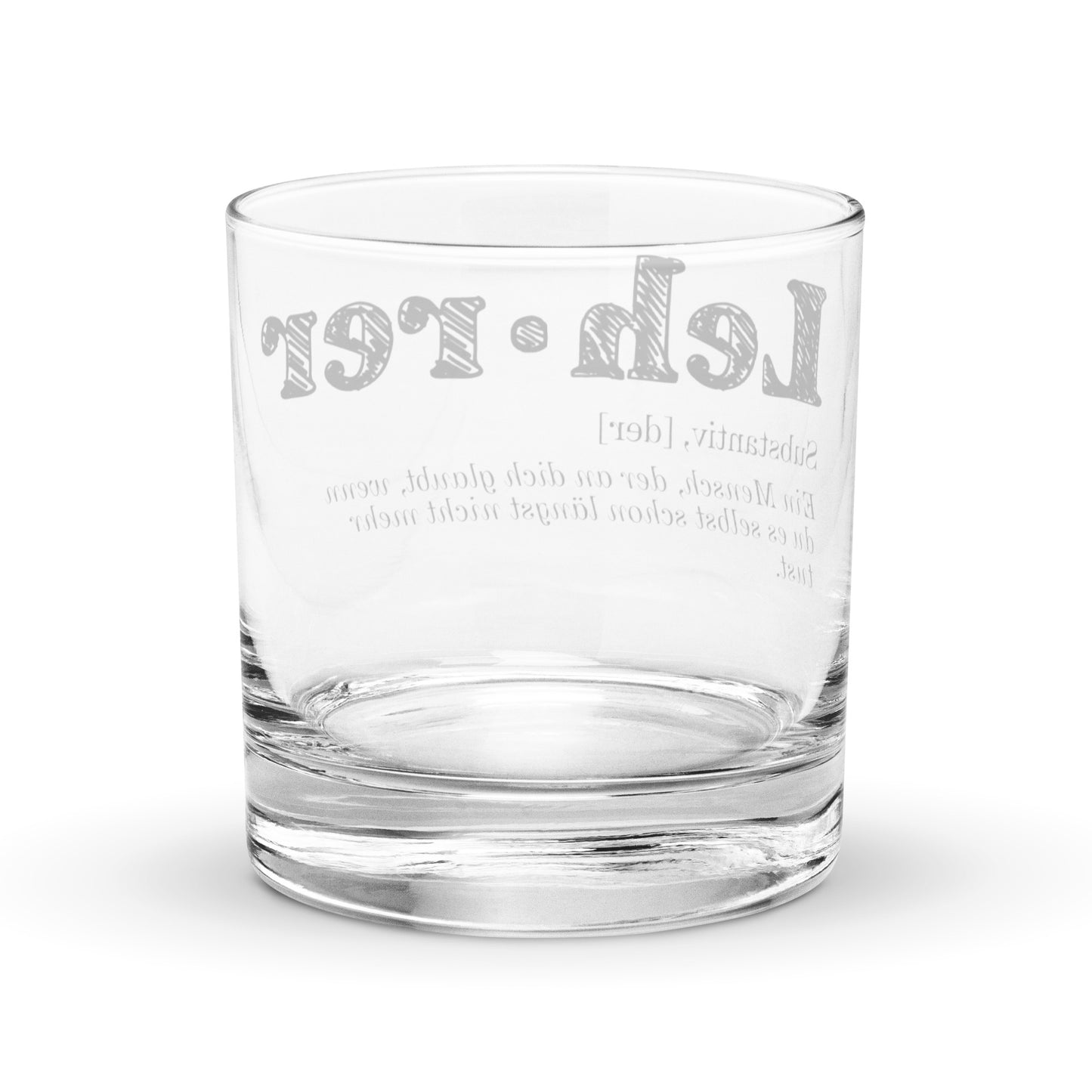 Whiskey-Glas Lehrer