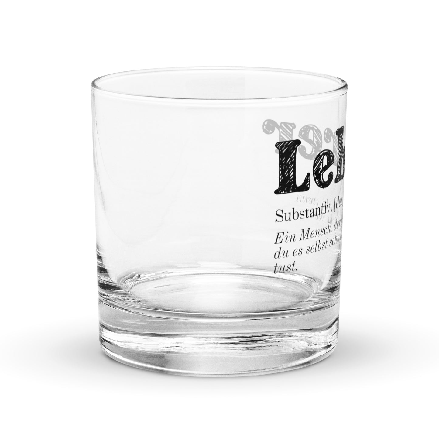 Whiskey-Glas Lehrer