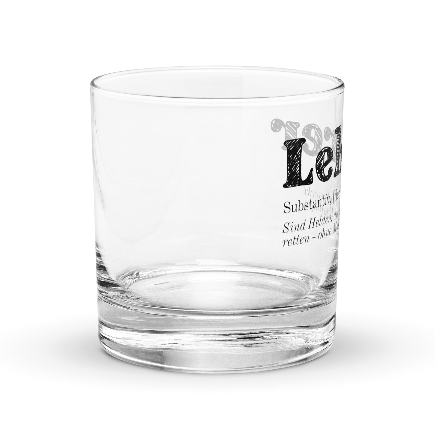 Whiskey-Glas Lehrer 2