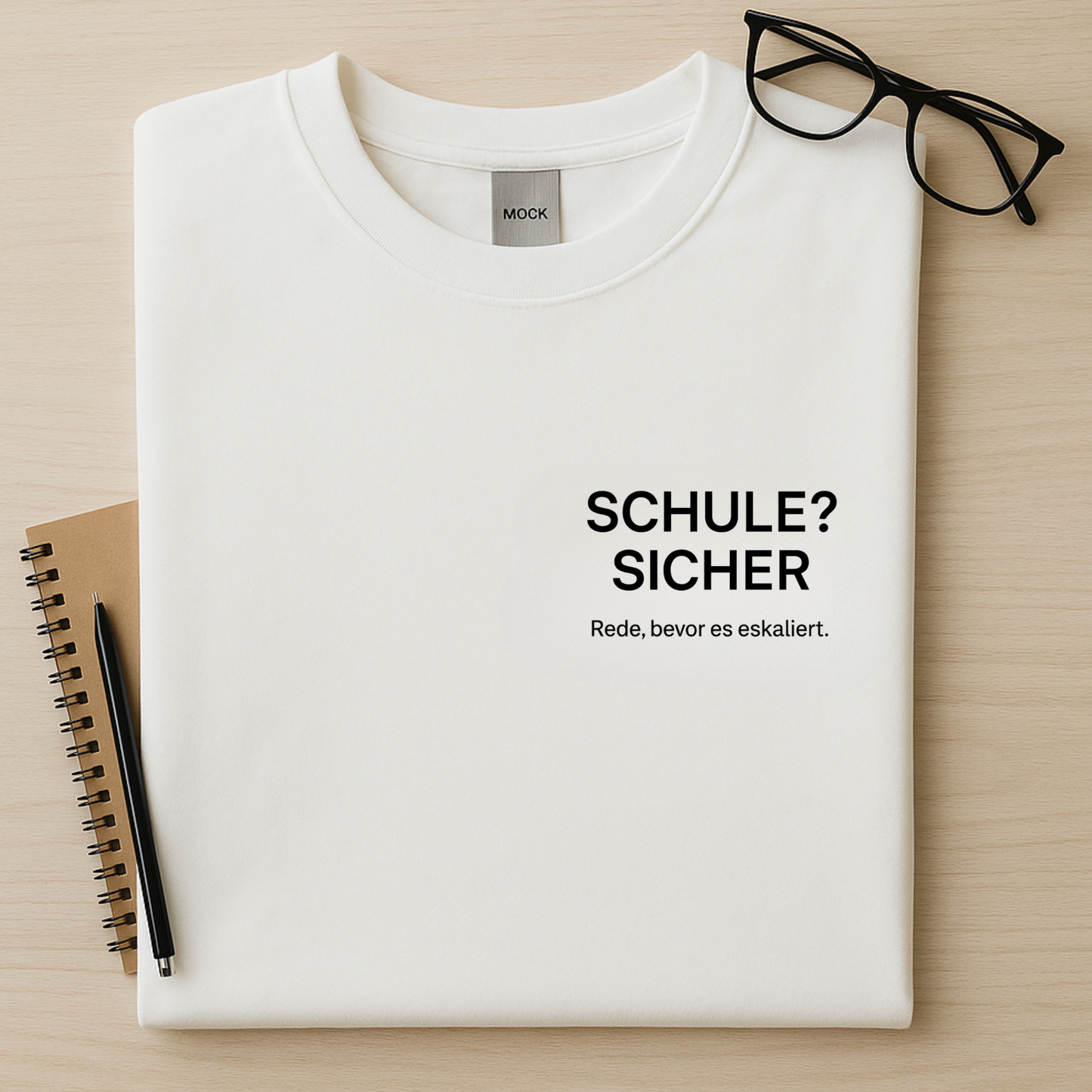 T-Shirt Schule? Sicher