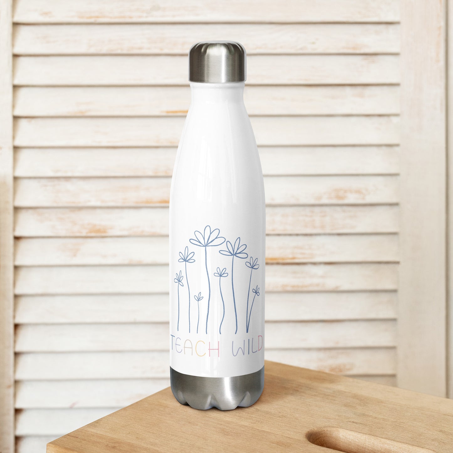 Trinkflasche Teach Wild