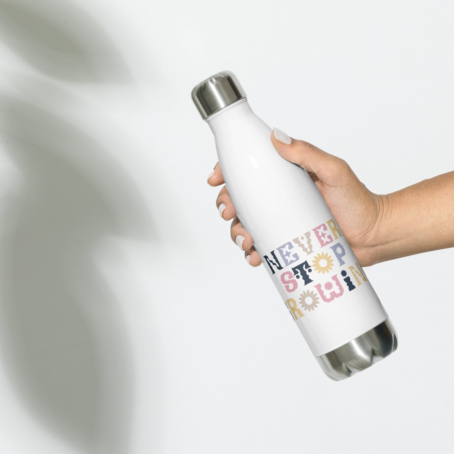 Trinkflasche Never Stop Growing
