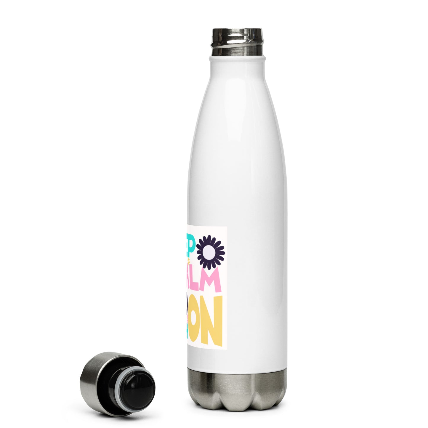 Trinkflasche Keep Calm And Teach On
