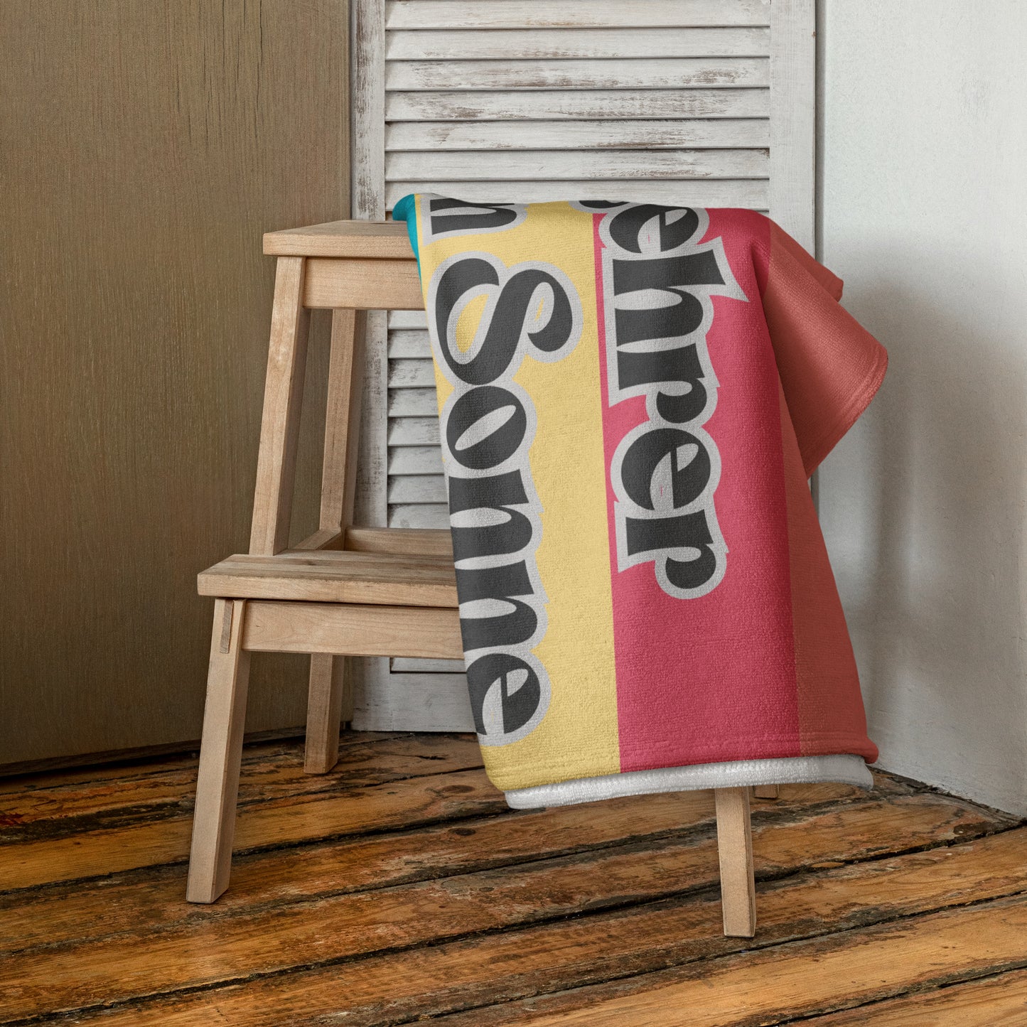 Badetuch Auch Lehrer Brauchen Sonne