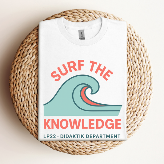 T-Shirt Surf The Knowledge