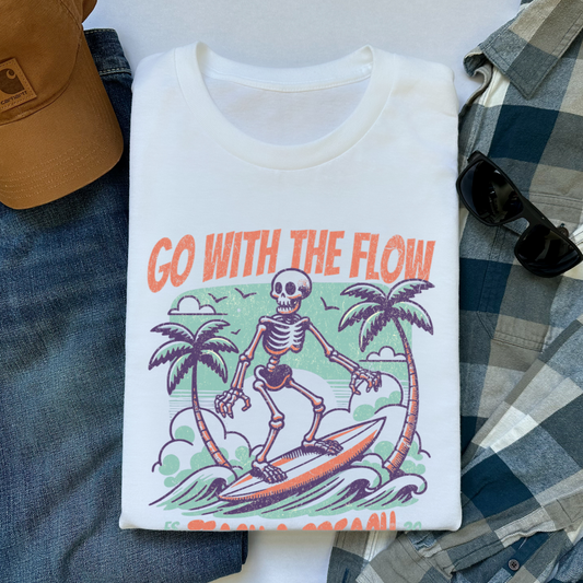 T-Shirt Go With The Flow