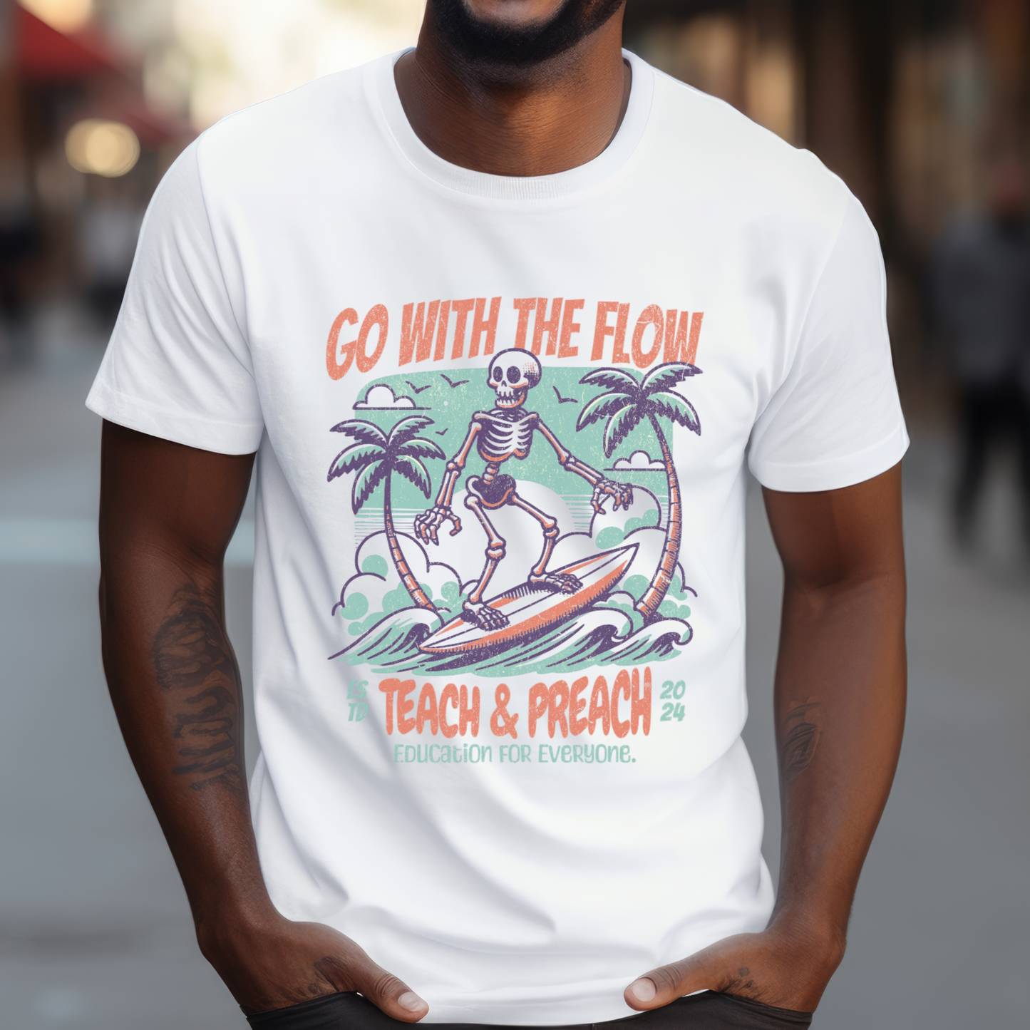 T-Shirt Go With The Flow