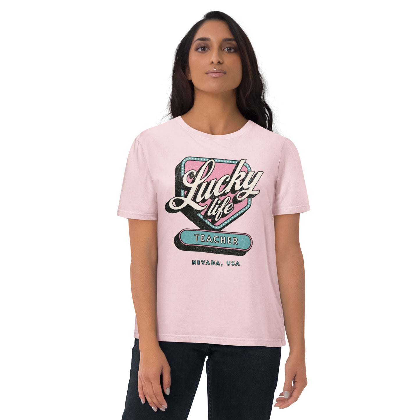 T-Shirt Lucky Life Teacher