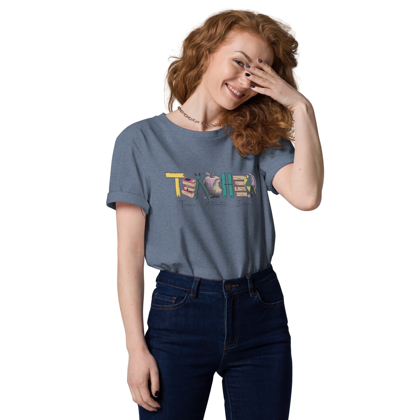 T-Shirt Teacher Teach Motivate Inspire