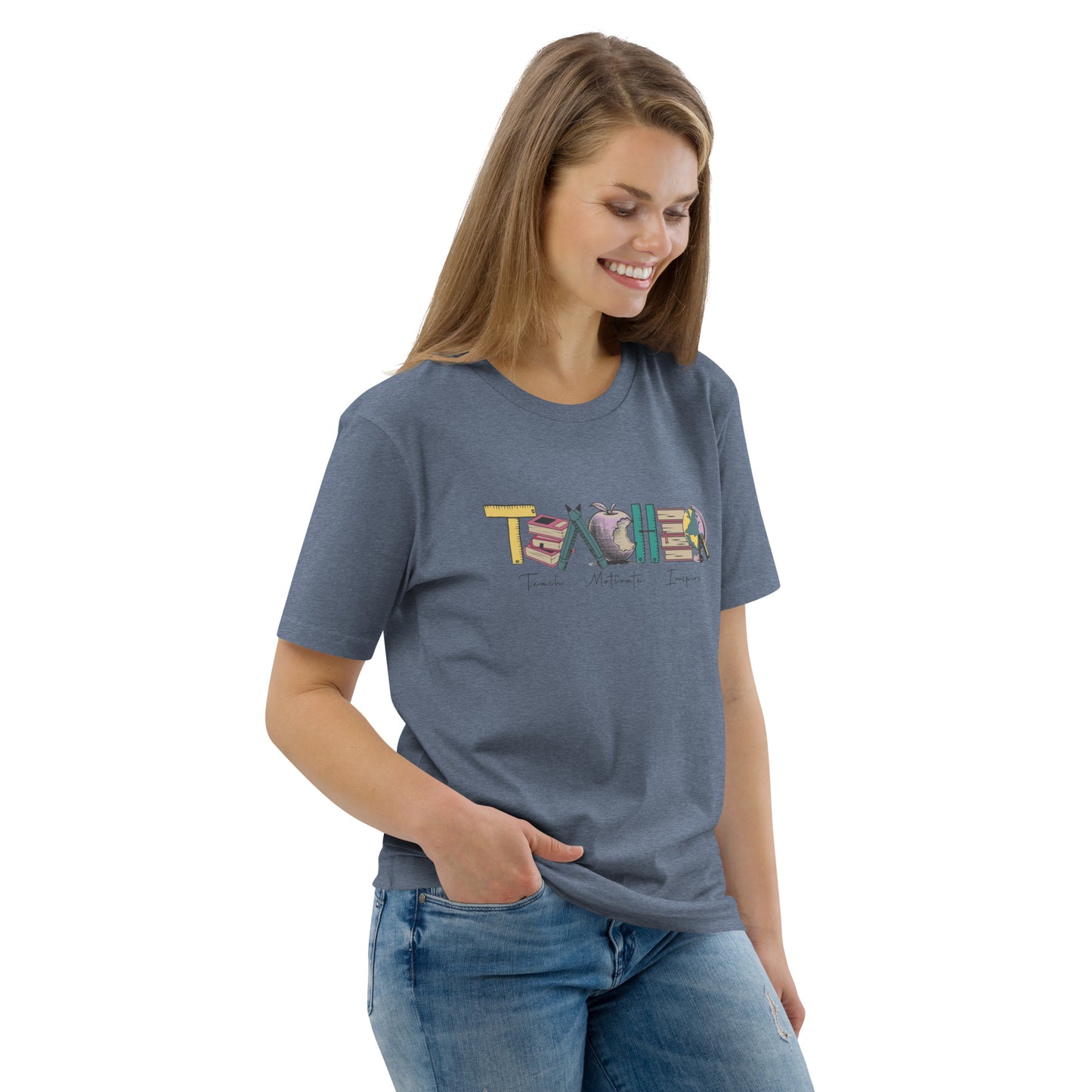 T-Shirt Teacher Teach Motivate Inspire