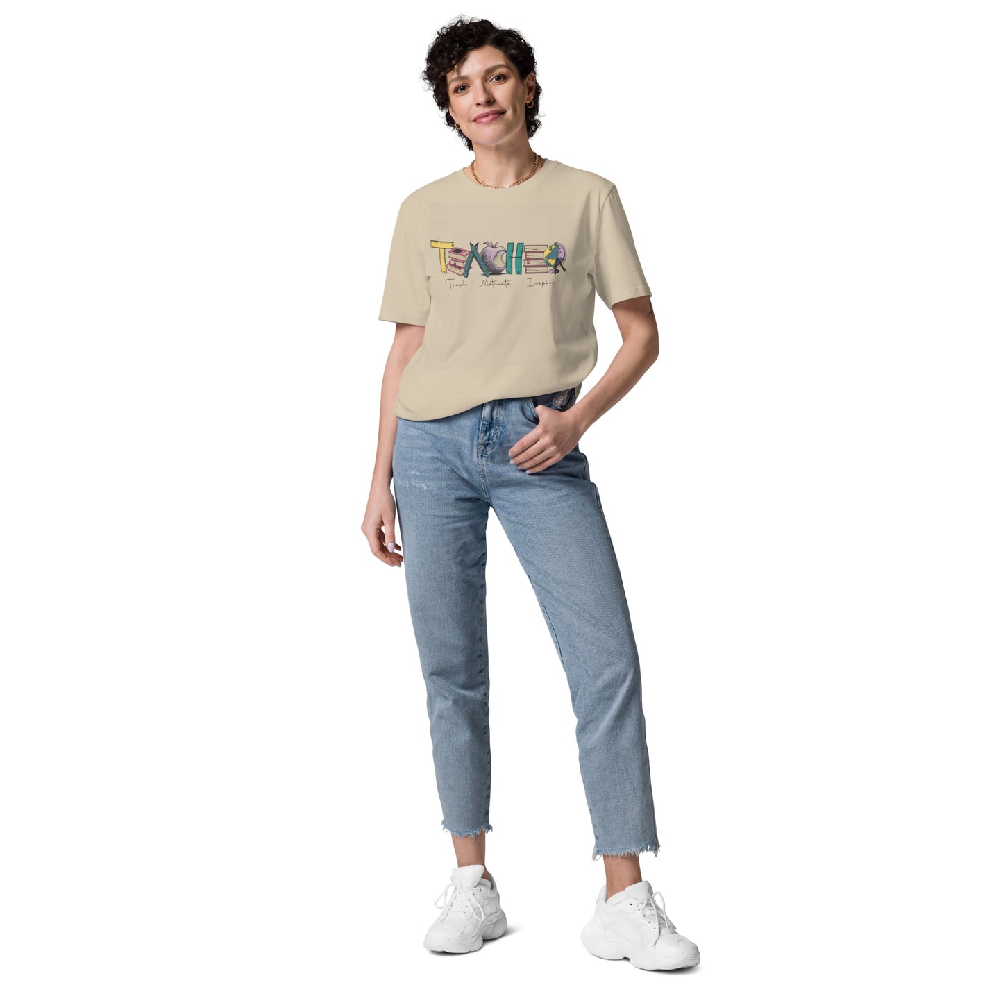 T-Shirt Teacher Teach Motivate Inspire