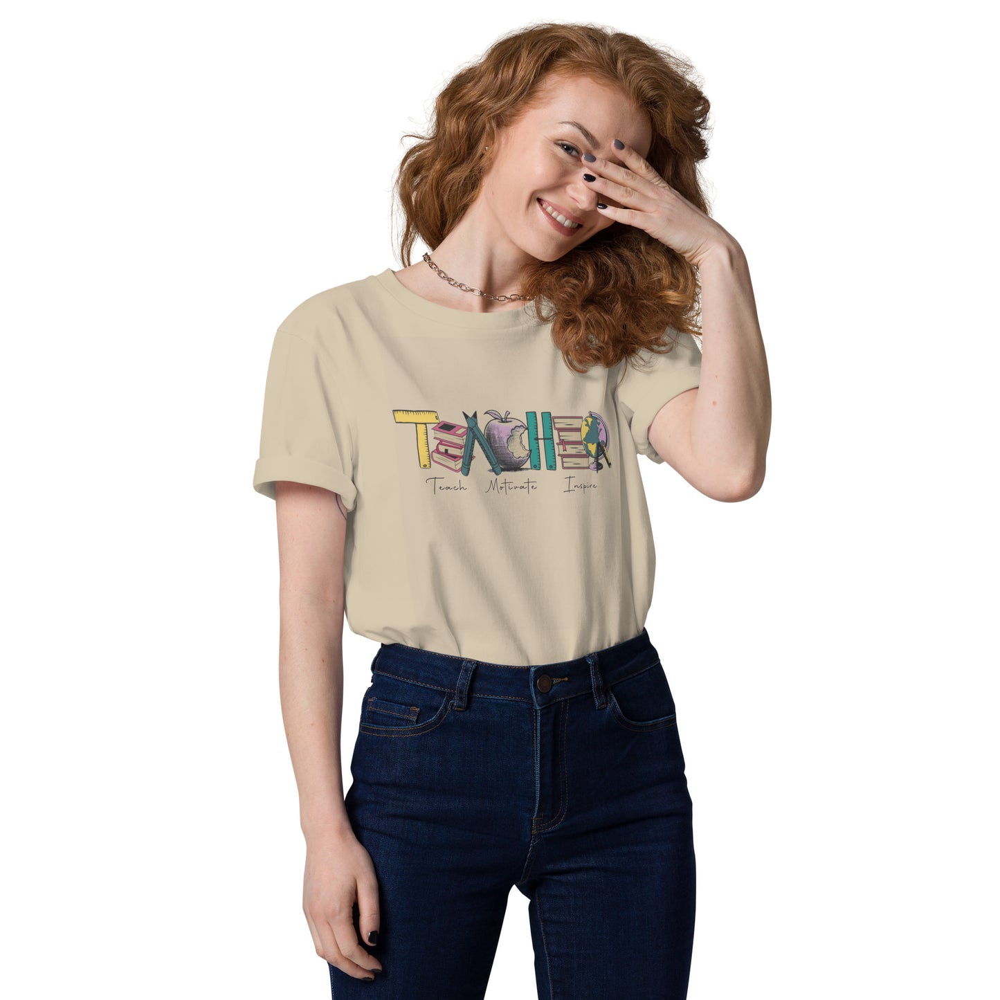 T-Shirt Teacher Teach Motivate Inspire