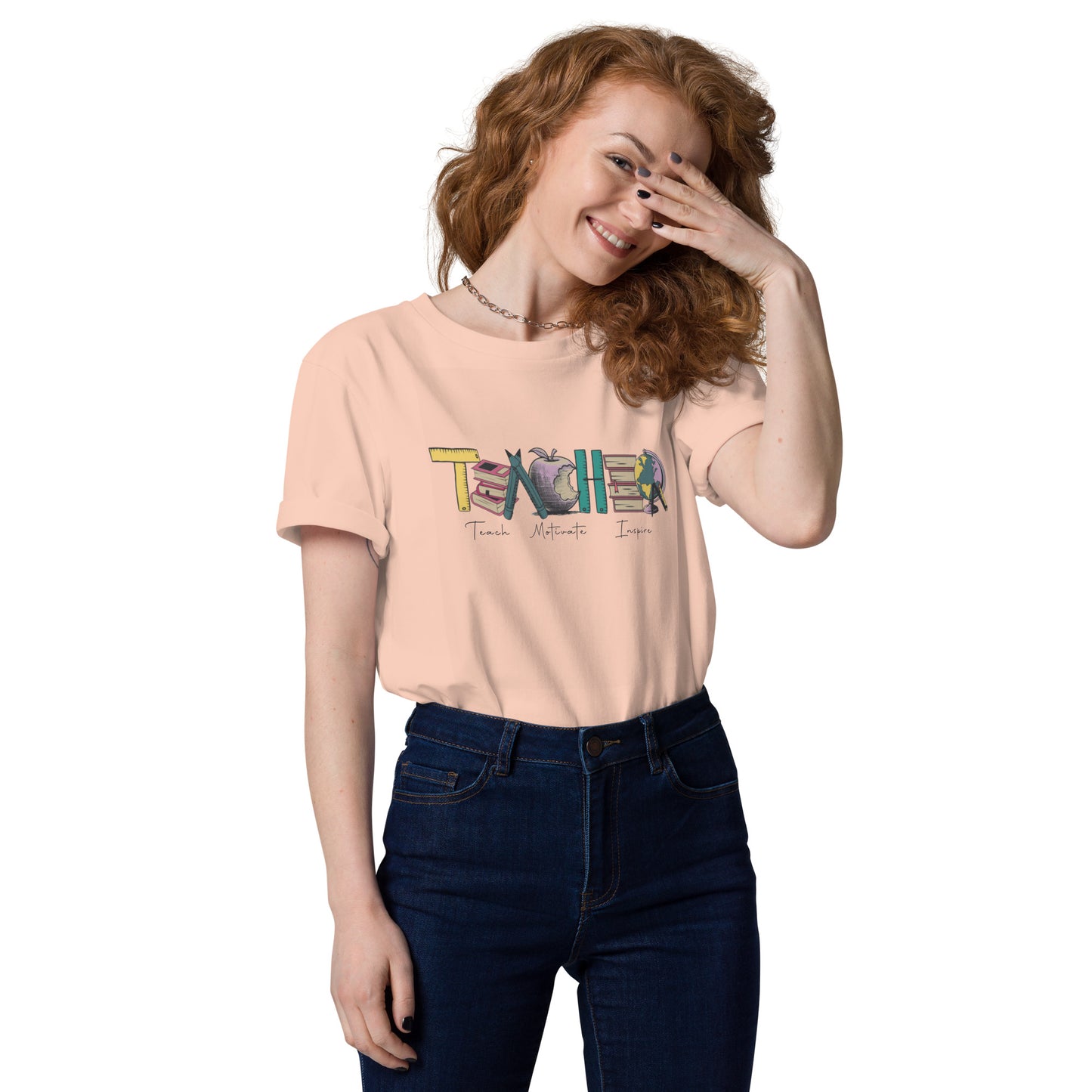 T-Shirt Teacher Teach Motivate Inspire
