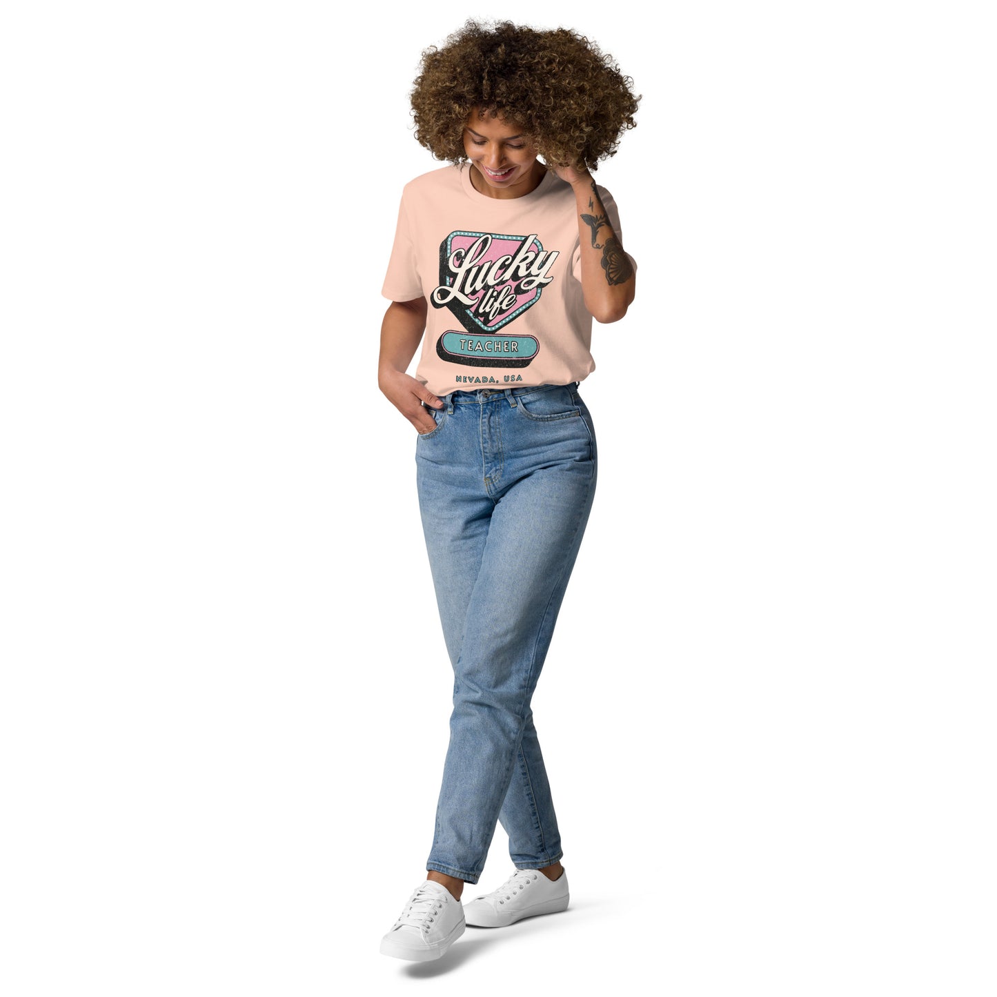 T-Shirt Lucky Life Teacher