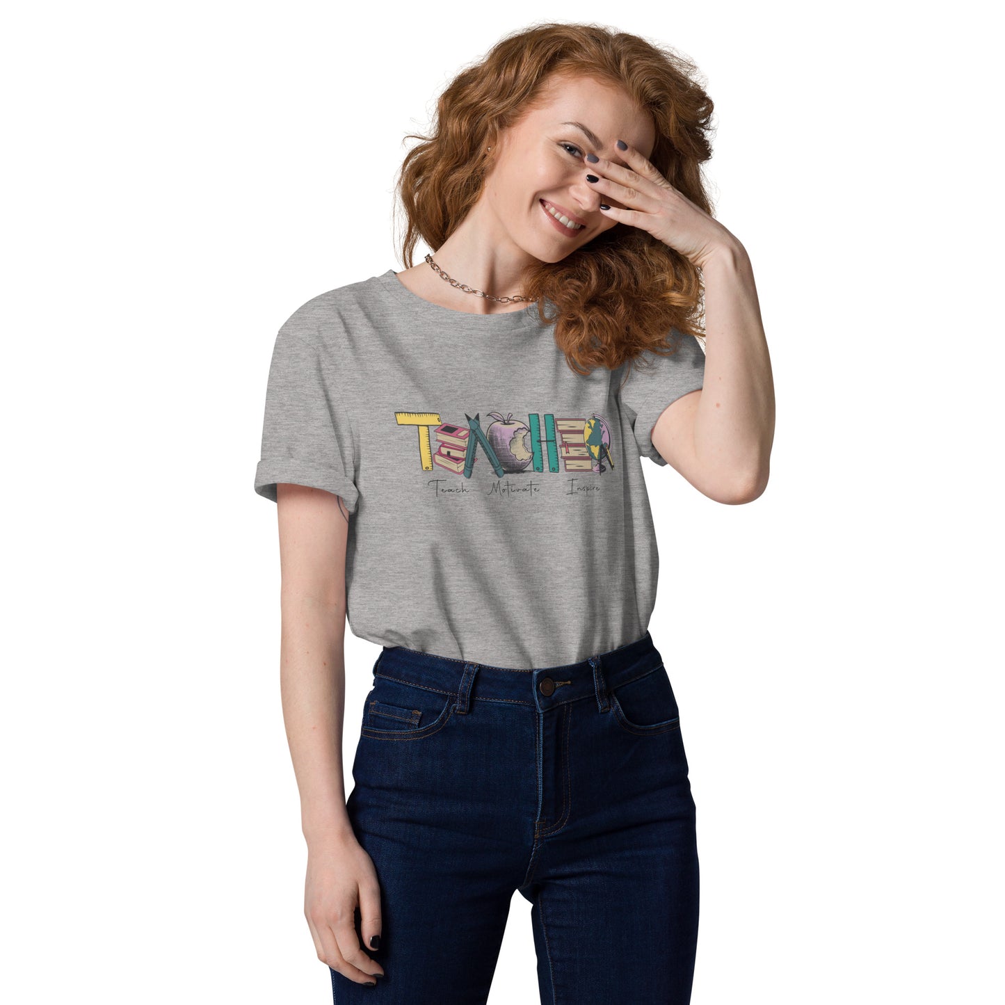 T-Shirt Teacher Teach Motivate Inspire