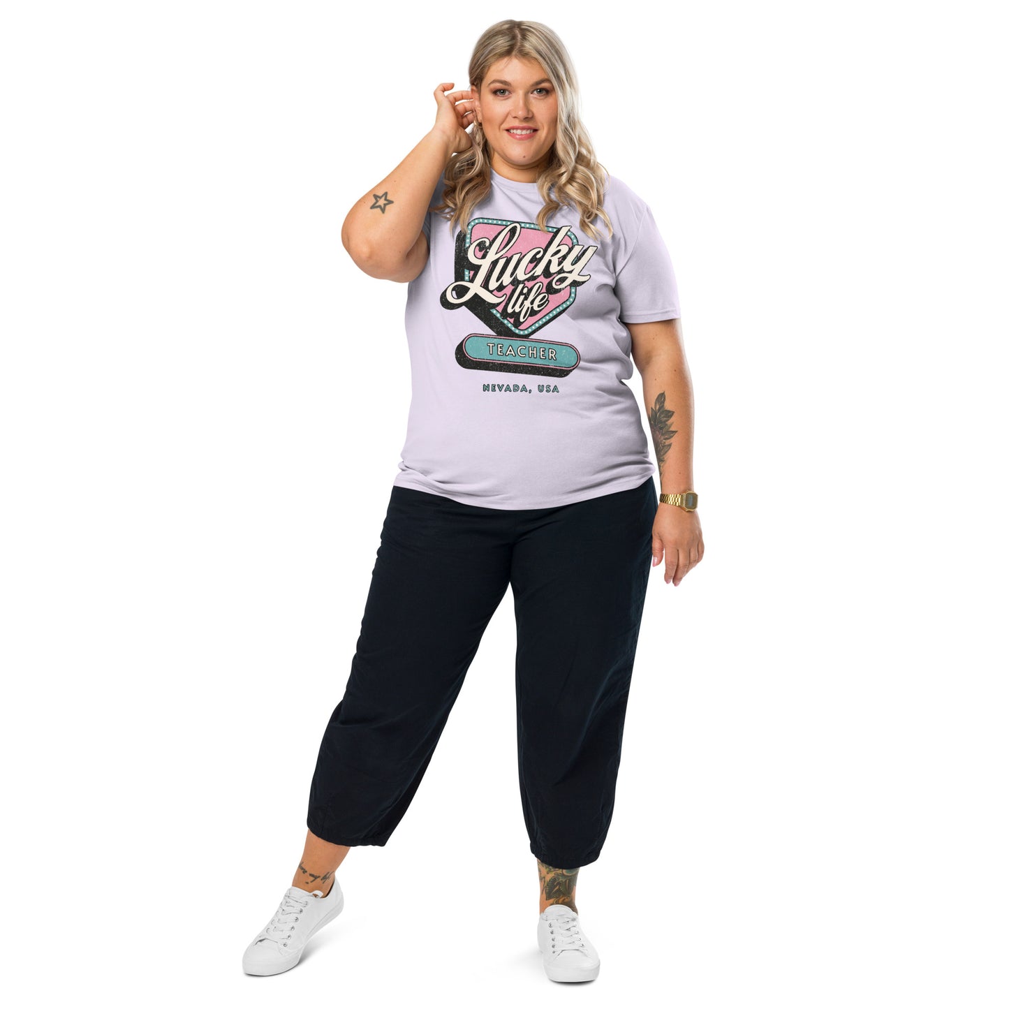 T-Shirt Lucky Life Teacher