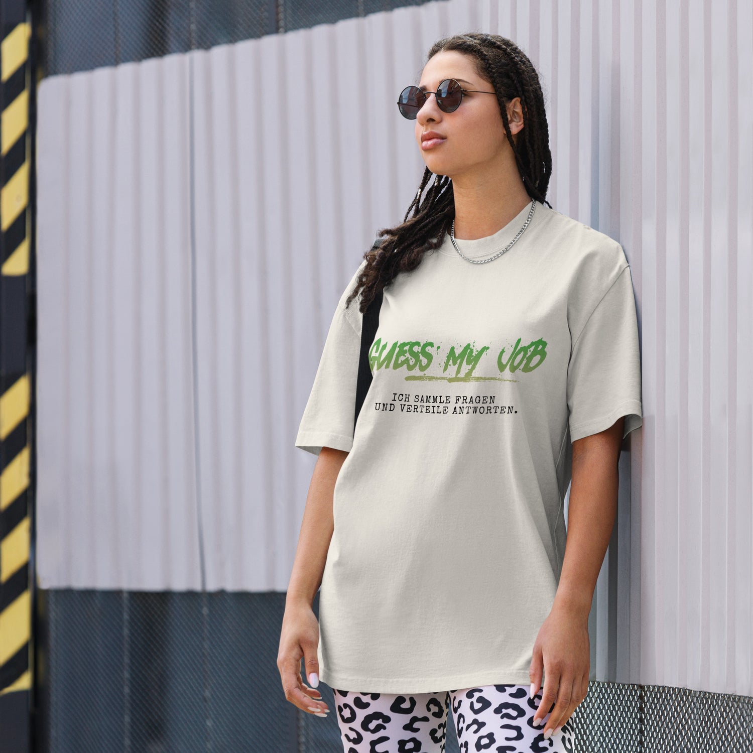 Oversized T-Shirts Guess My Job