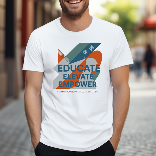 T-Shirt Educate Elevate Empower