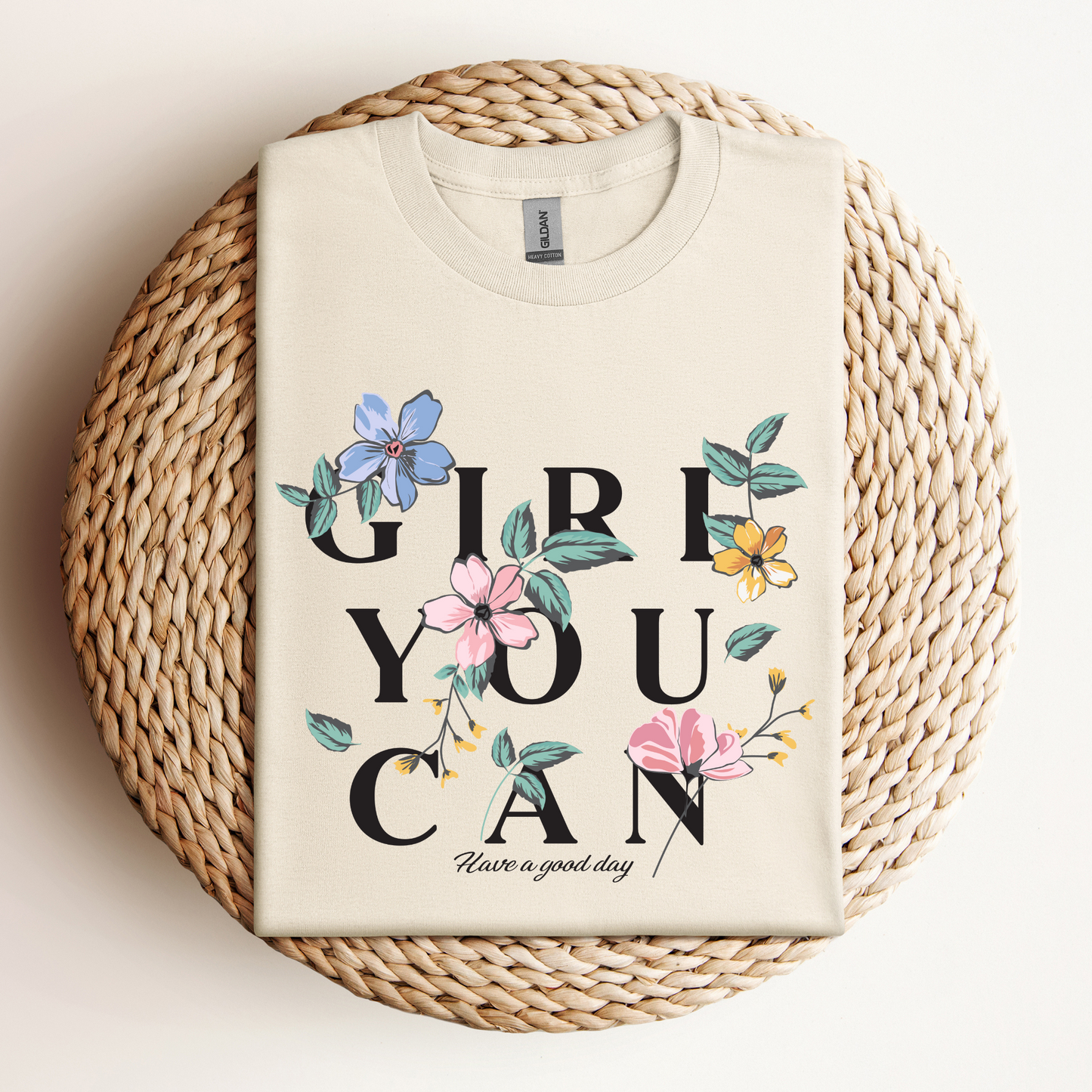 T-Shirt Girl You Can