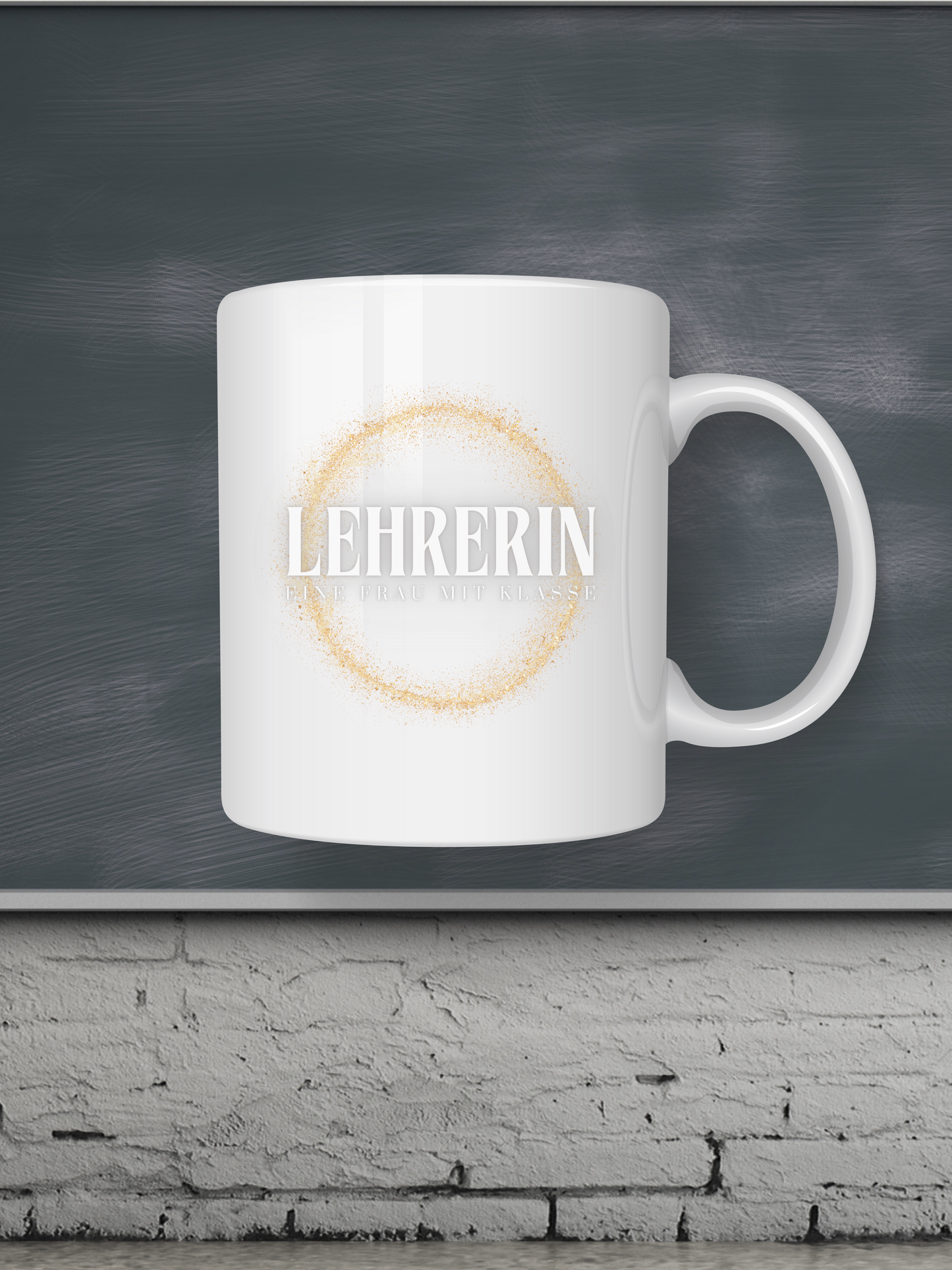 Tasse Lehrerin Eine Frau Mit Klasse