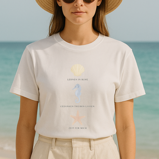 T-Shirt Lernen In Ruhe