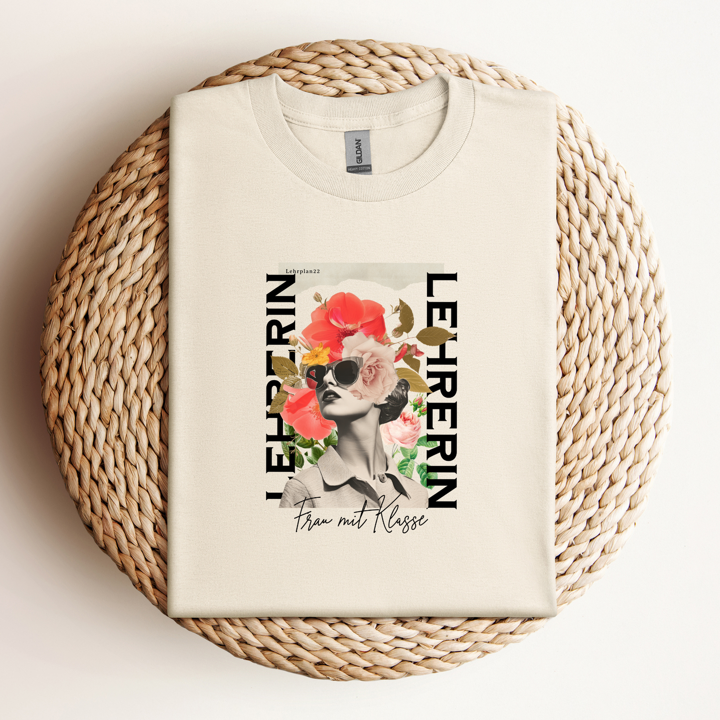 T-Shirt Lehrerin Frau Mit Klasse